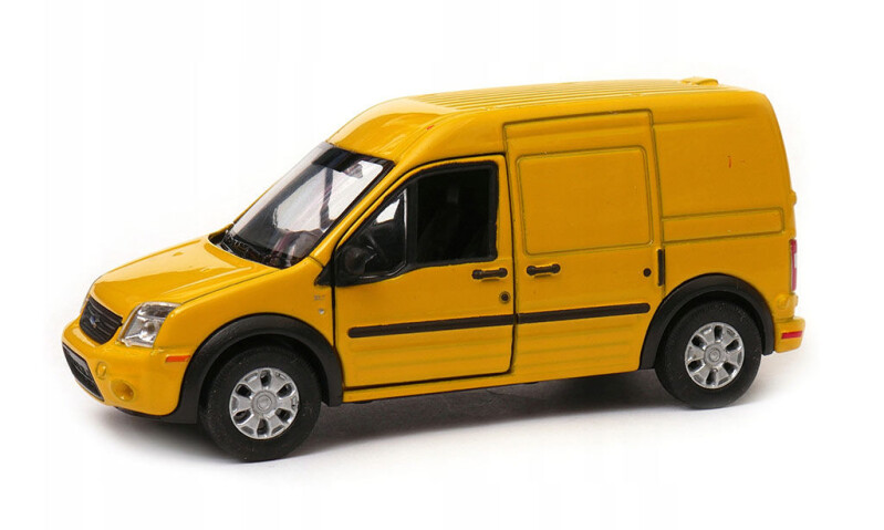 Welly Ford Transit Connect 1:34 žlutý